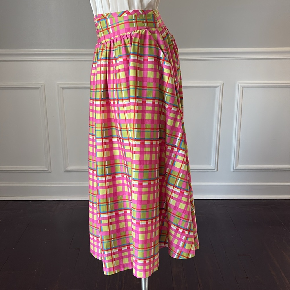 New York & Company Plaid Midi Skirt - Picture 6 of 11